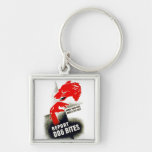 Report Dog Bites Keychain