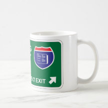 Reporting Next Exit Mugs