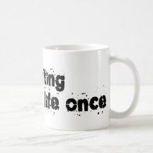 Reporting Saved My Life Once Mug