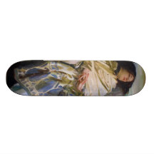 Repose by John Singer Sargent Custom Skate Board