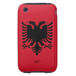 Republic of Albania Flag Eagle iPhone 3G/3GS Tough iPhone 3 Tough Cases