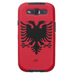 Republic of Albania Flag Eagle Samsung Galaxy S3