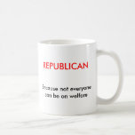 REPUBLICAN coffee mug