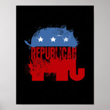 REPUBLICAN ELECTION POSTER
