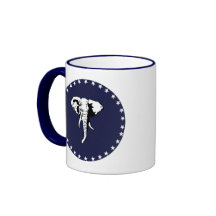 REPUBLICAN ELEPHANT COFFEE MUG