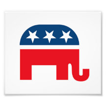 Republican Elephant Photograph