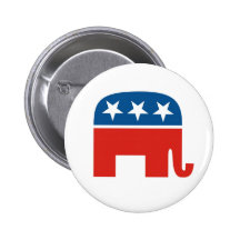 Republican Party 2012 Pinback Buttons