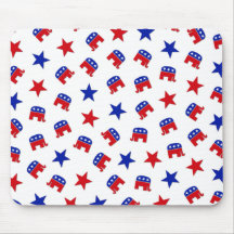 Republican Party Collage Mouse Pad