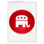 Republican Party Logo Greeting Cards
