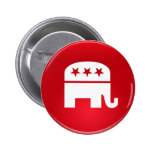 Republican Party Logo Pinback Button
