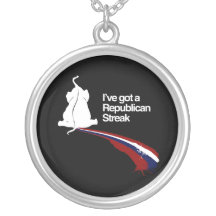 REPUBLICAN STREAK PENDANT