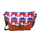 Republican Symbol Messenger Bag
