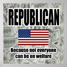 Republican Welfare Poster