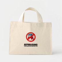 Republicans - Celebrating fat and stupid Bags