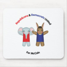 Republicans & Democrats United Mousepad