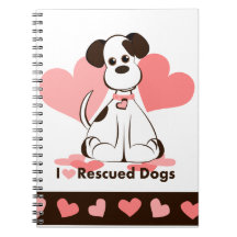 Rescued Dog Notebook
