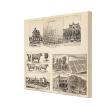 Residences in Kansas Gallery Wrapped Canvas