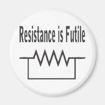 Resistance is Futile Magnet