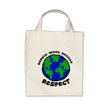 Respect Canvas Bags