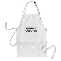 Respect Coyotes Apron