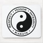 Respect Honour Integrity Karate Mousemats