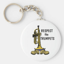 Respect the Trumpets Keychains