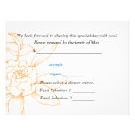 Response Card For Wedding Invitations