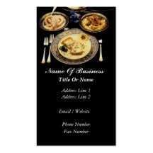 Restaurant Business Card