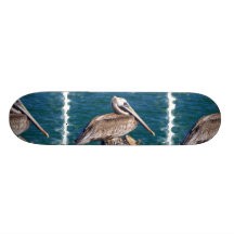 Resting Pelican Skateboard