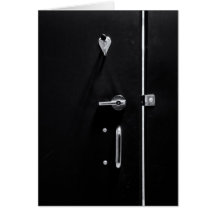 Restroom Door Card