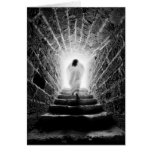 "Resurrection of Jesus" note card (B&W)