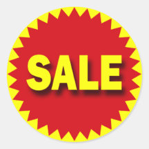 RETAIL BADGE - SALE STICKER