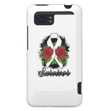 Retinoblastoma Survivor Rose Grunge Tattoo HTC Vivid Case