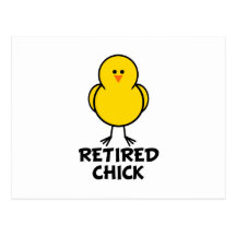 Retired Chick Postcards