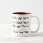 Retired English Teacher Gifts Mugs