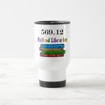 Retired Librarian 569.0 (Dewey Decimal System) Coffee Mugs