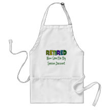Retired SENIOR DISCOUNT Apron
