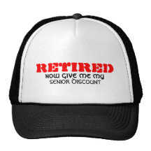 Retired SENIOR DISCOUNT Hat