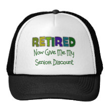 Retired SENIOR DISCOUNT Hat