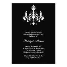 Retirement Party Grand Ballroom Invitation