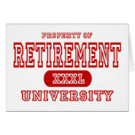 Retirement University Cards