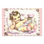 Retro 1950s Baby Shower V2 Invitations