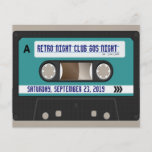 Retro 80s Cassette Mixtape Personalised Personalized Flyer