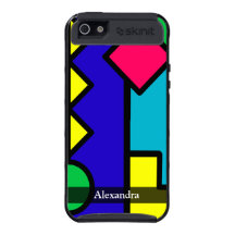 Retro 80s Colour Block