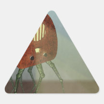 Retro Attack Stickers