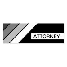 retro ATTORNEY Business Cards