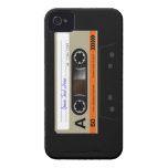 Retro Audio Cassette MixTape   iPhone 4 Case