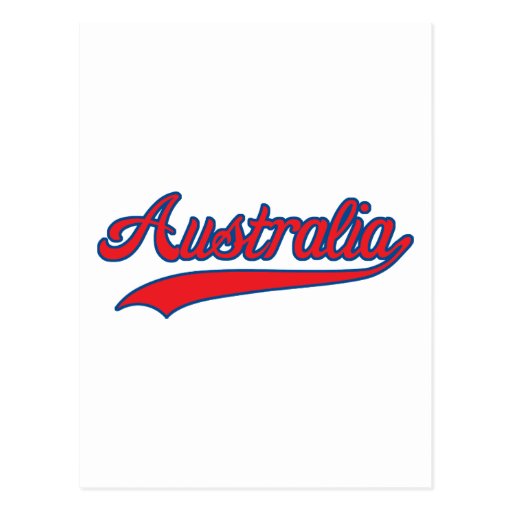 Retro Australia Post Card
