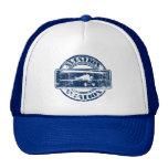 Retro Aviation Art Mesh Hats