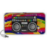 retro boom box ghetto blaster boombox travelling speaker